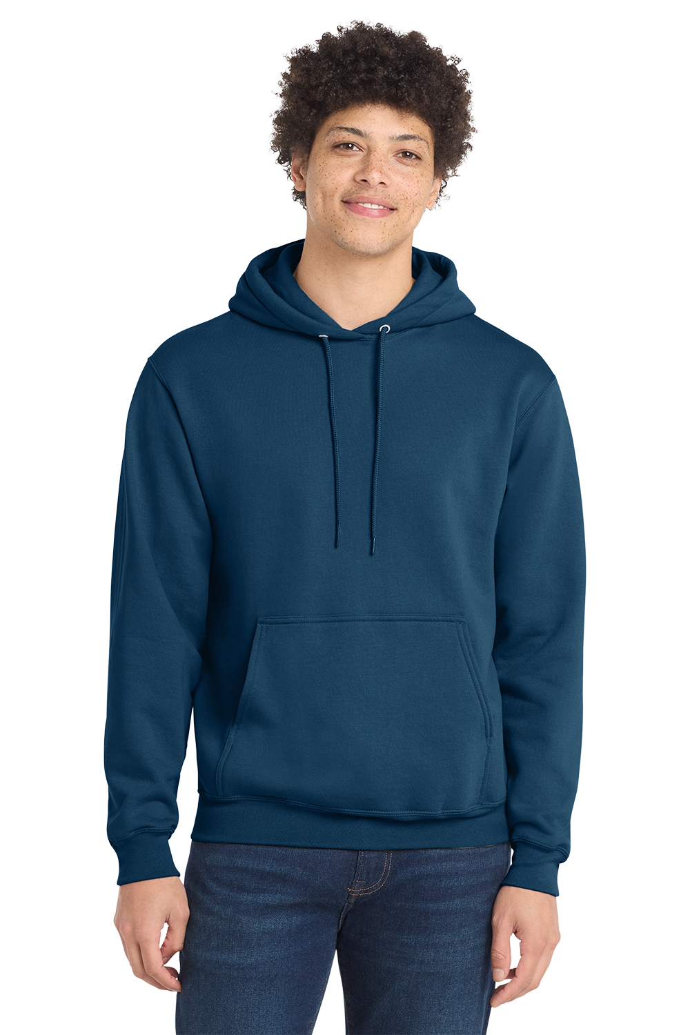 Economy Hoodie - Port & Co. Fleece Pullover Hoodie - PC78H