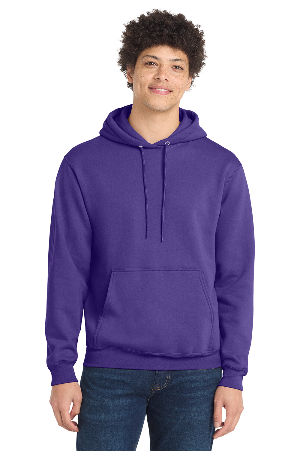 Economy Hoodie - Port & Co. Fleece Pullover Hoodie - PC78H