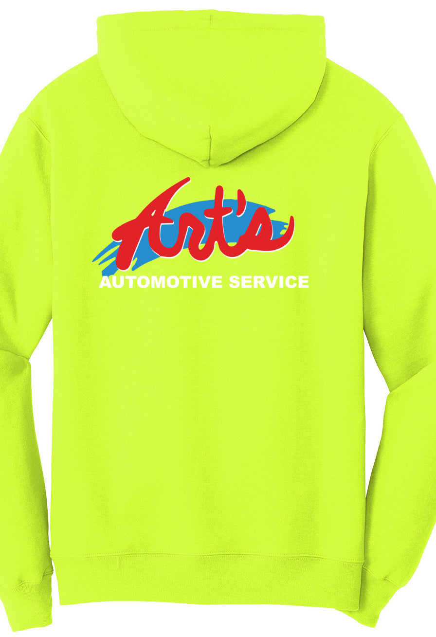 Economy Hoodie - Port & Company Fleece Pullover Hoodie PC78H - Arts Automotive