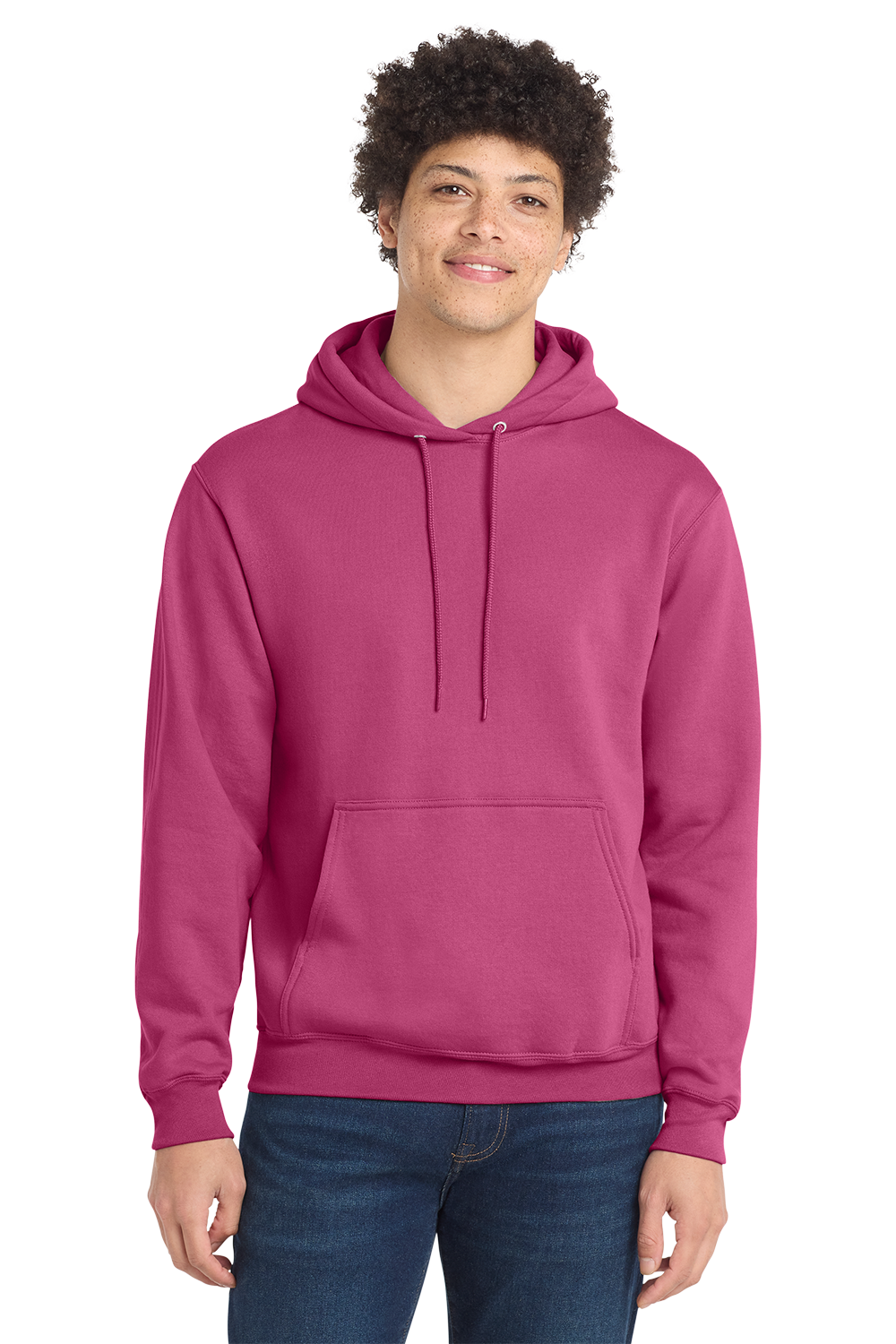 Economy Hoodie - Port & Co. Fleece Pullover Hoodie - PC78H