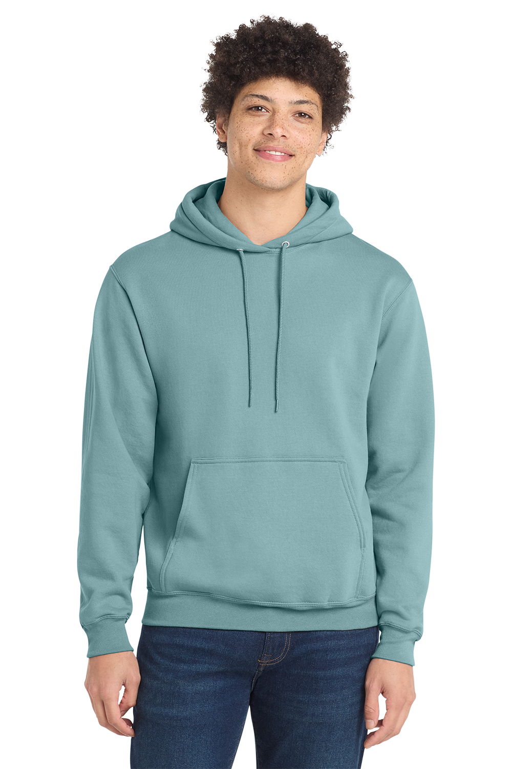 Economy Hoodie - Port & Co. Fleece Pullover Hoodie - PC78H
