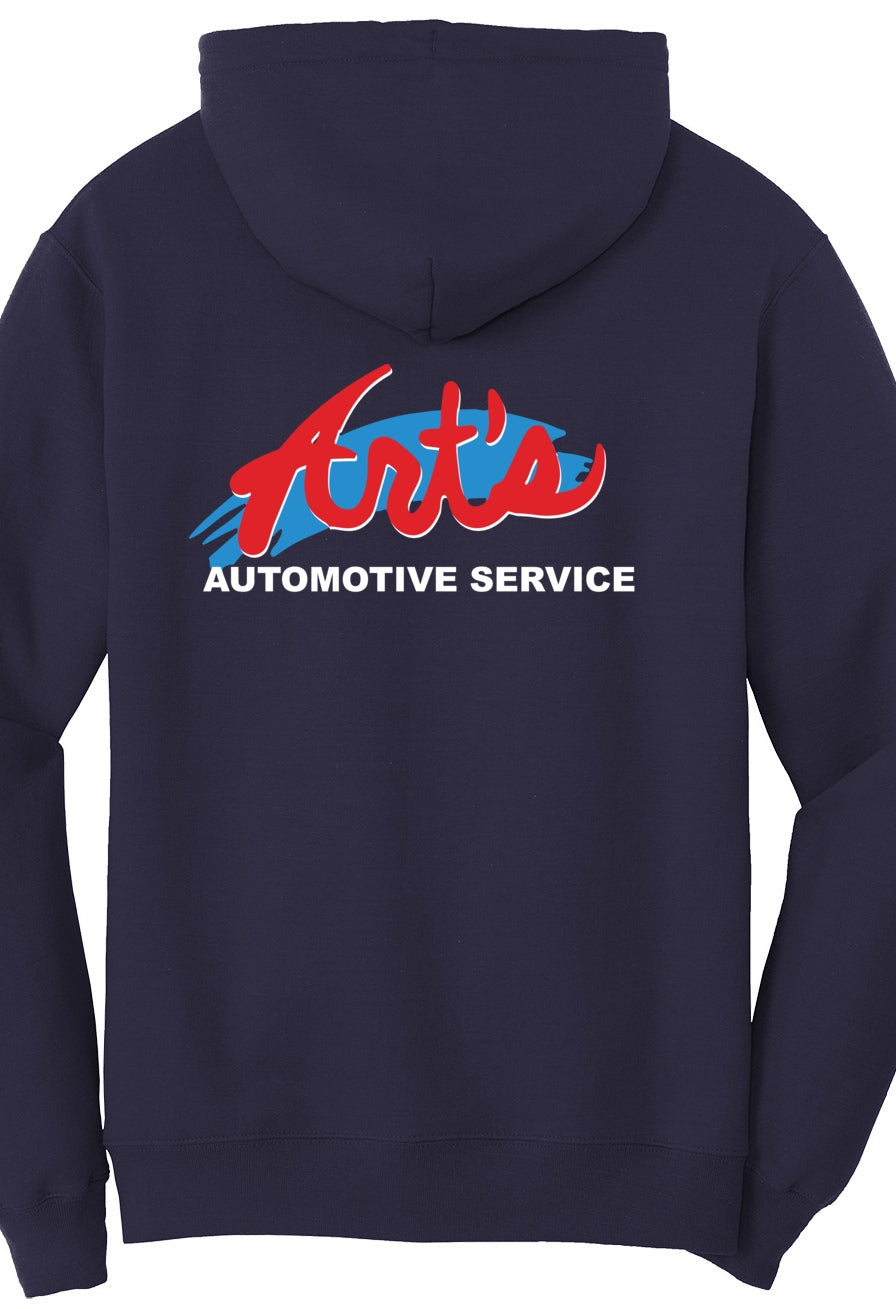 Economy Hoodie - Port & Company Fleece Pullover Hoodie PC78H - Arts Automotive