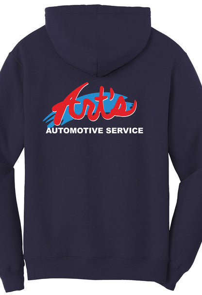 Economy Hoodie - Port & Company Fleece Pullover Hoodie PC78H - Arts Automotive