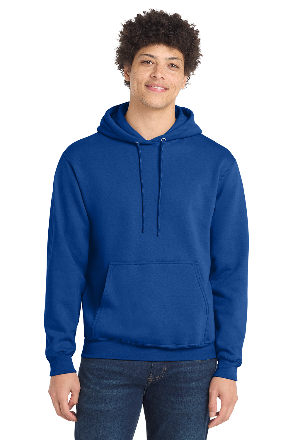 Economy Hoodie - Port & Co. Fleece Pullover Hoodie - PC78H