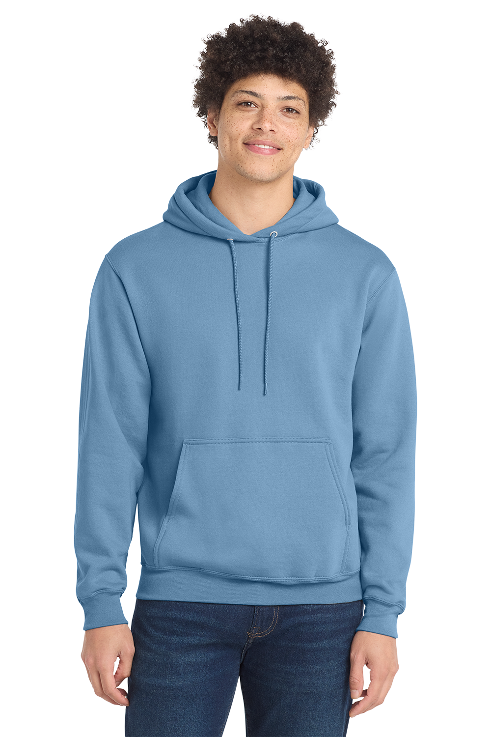 Economy Hoodie - Port & Co. Fleece Pullover Hoodie - PC78H