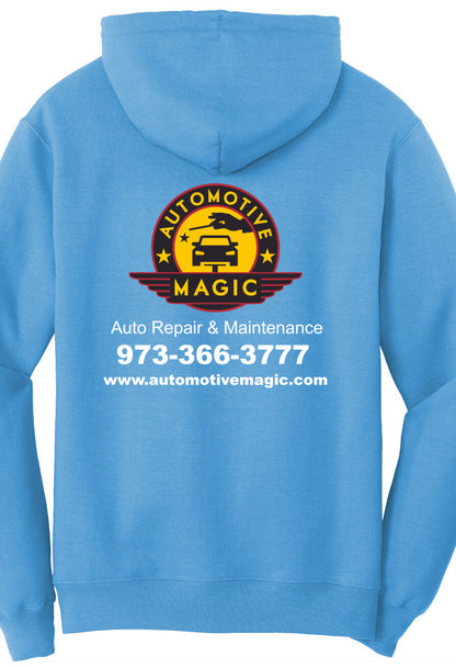 Economy Hoodie - Port & Company Fleece Pullover Hoodie PC78H - Automotive Magic