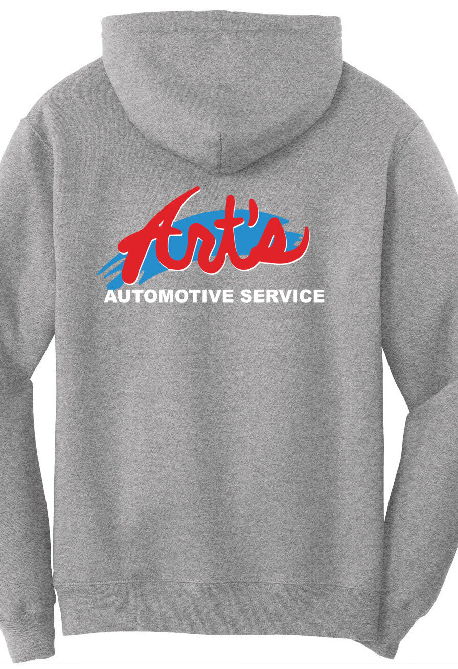 Economy Hoodie - Port & Company Fleece Pullover Hoodie PC78H - Arts Automotive