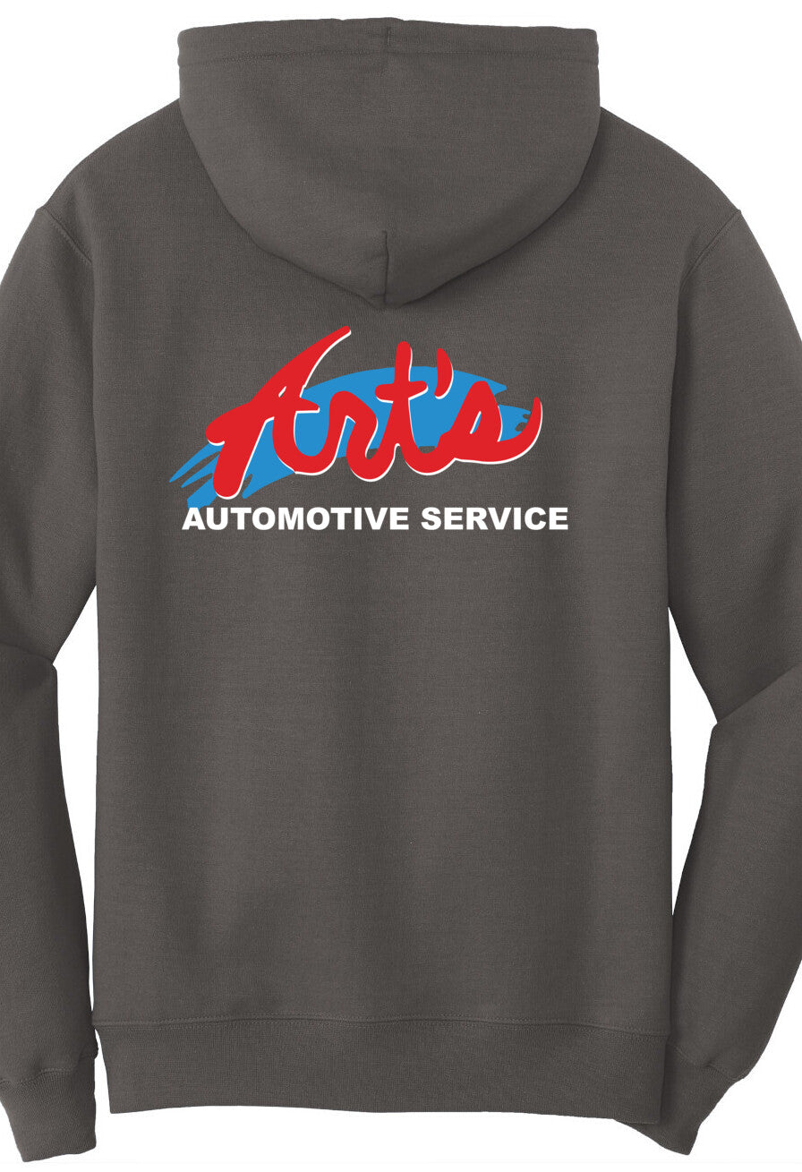 Economy Hoodie - Port & Company Fleece Pullover Hoodie PC78H - Arts Automotive