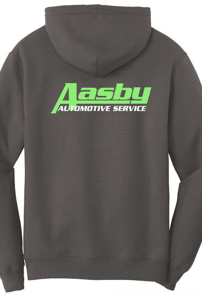 Economy Hoodie - Port & Company Fleece Pullover Hoodie PC78H - Aasby Automotive