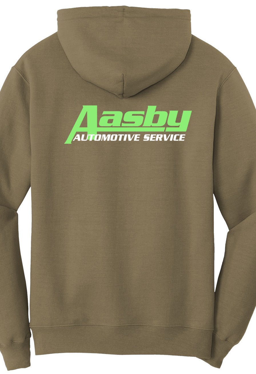 Economy Hoodie - Port & Company Fleece Pullover Hoodie PC78H - Aasby Automotive
