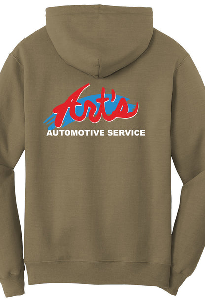 Economy Hoodie - Port & Company Fleece Pullover Hoodie PC78H - Arts Automotive