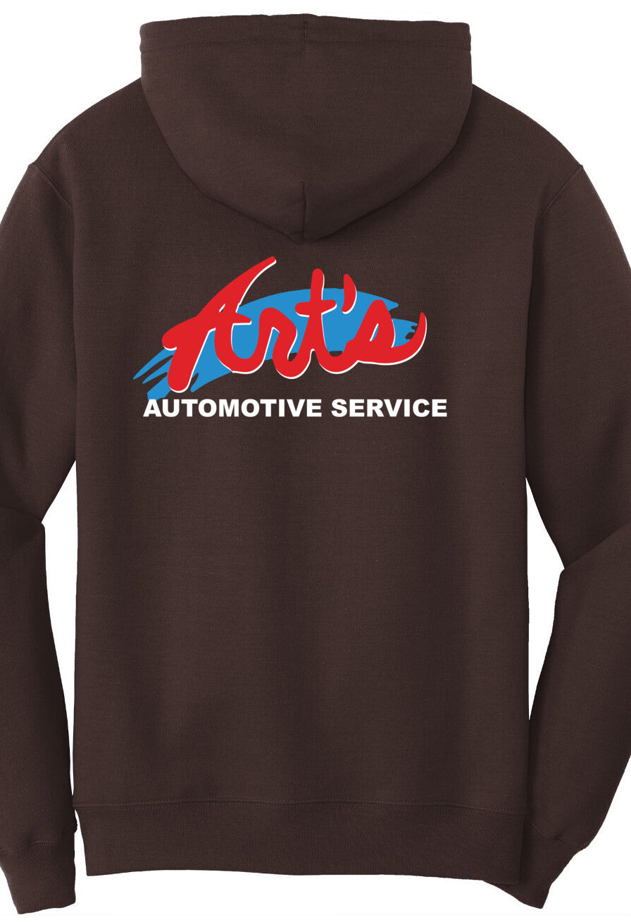 Economy Hoodie - Port & Company Fleece Pullover Hoodie PC78H - Arts Automotive