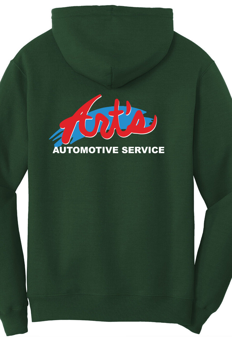Economy Hoodie - Port & Company Fleece Pullover Hoodie PC78H - Arts Automotive