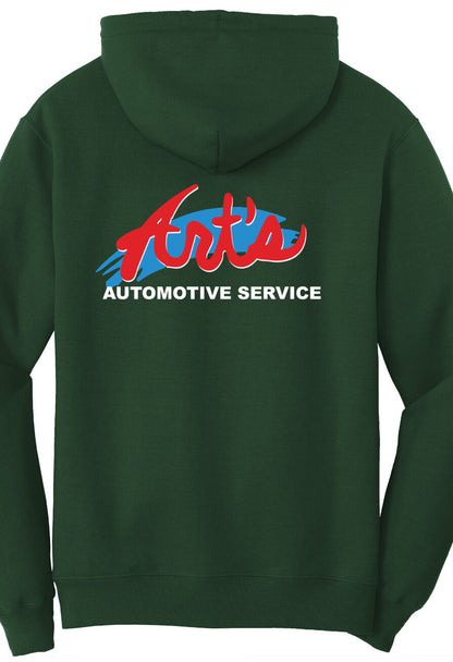 Economy Hoodie - Port & Company Fleece Pullover Hoodie PC78H - Arts Automotive