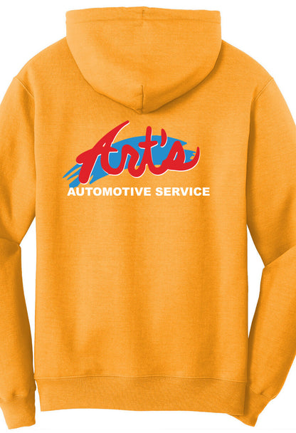 Economy Hoodie - Port & Company Fleece Pullover Hoodie PC78H - Arts Automotive