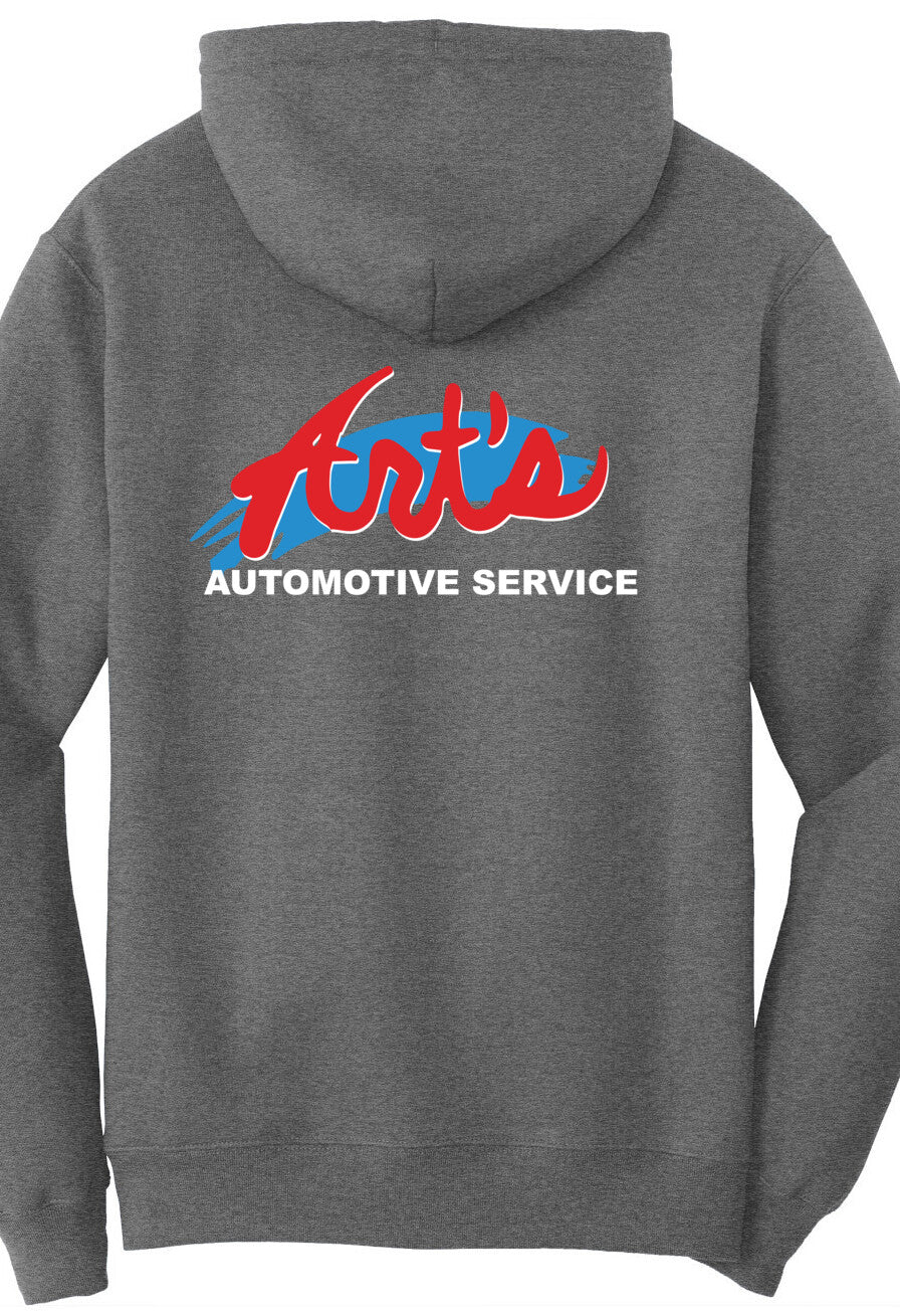 Economy Hoodie - Port & Company Fleece Pullover Hoodie PC78H - Arts Automotive
