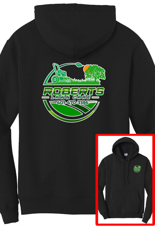 Hoodie - Port & Company Fleece Pullover Hoodie PC78H - Roberts Lawn Care