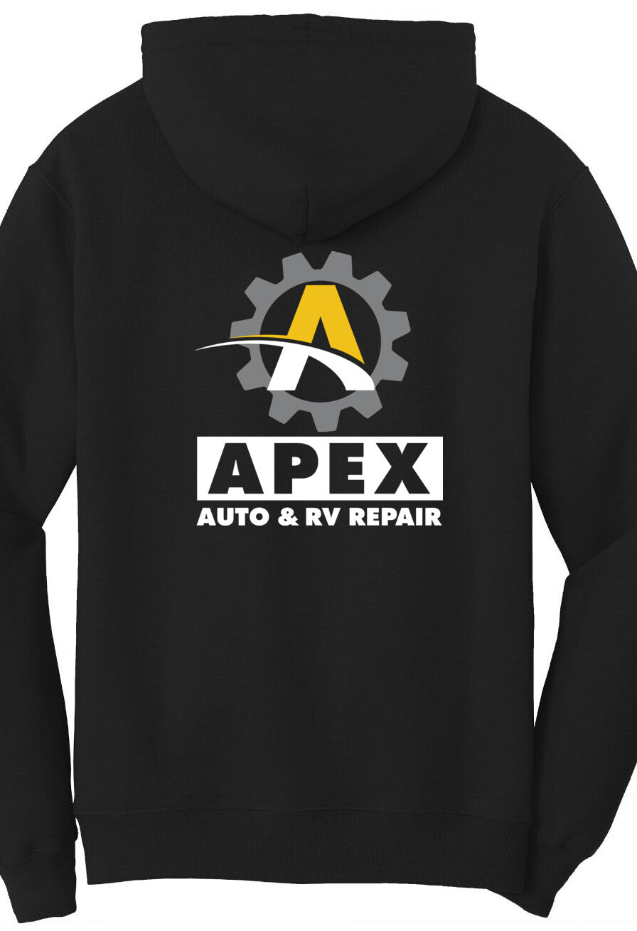 Economy Hoodie - Port & Company Fleece Pullover Hoodie PC78H - Apex Auto and RV Repair