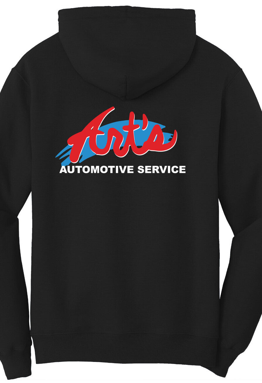 Economy Hoodie - Port & Company Fleece Pullover Hoodie PC78H - Arts Automotive
