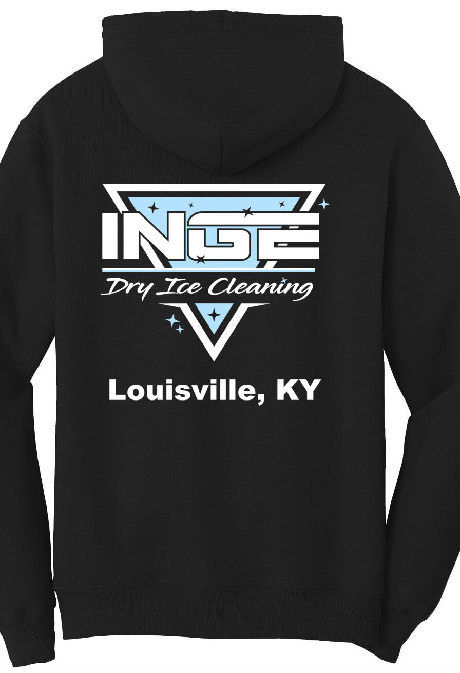 Hoodie - Fleece Pullover -  PC78H - Inge Dry Ice Cleaning