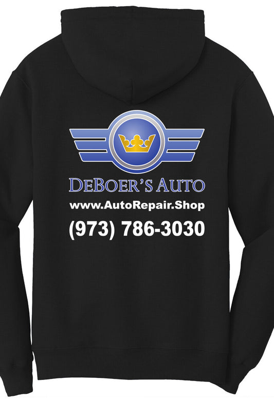 Hoodie - Fleece Pullover Hoodie PC78H - DeBoer's Auto