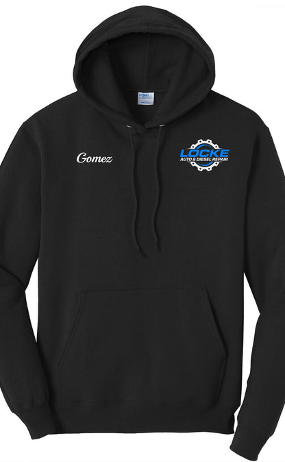 Hoodie - Fleece Pullover -  PC78H - Locke Auto & Diesel Repair