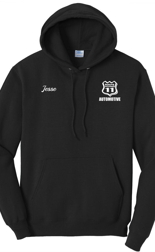 Hoodie - Fleece Pullover -  PC78H - Route 11 Automotive