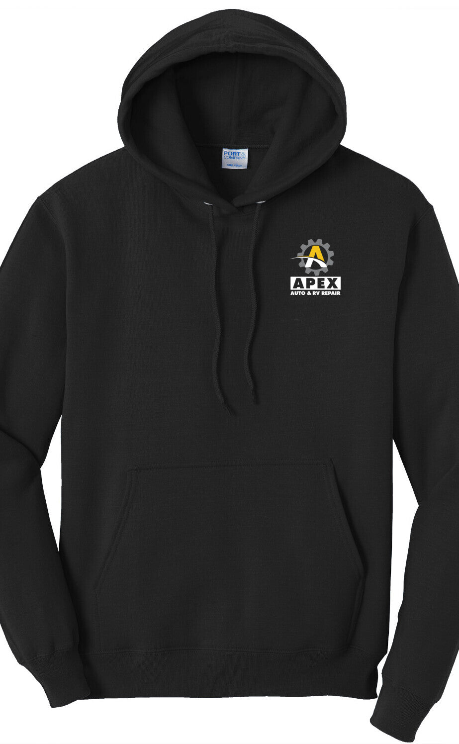 Economy Hoodie - Port & Company Fleece Pullover Hoodie PC78H - Apex Auto and RV Repair