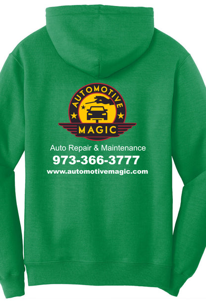 Economy Hoodie - Port & Company Fleece Pullover Hoodie PC78H - Automotive Magic