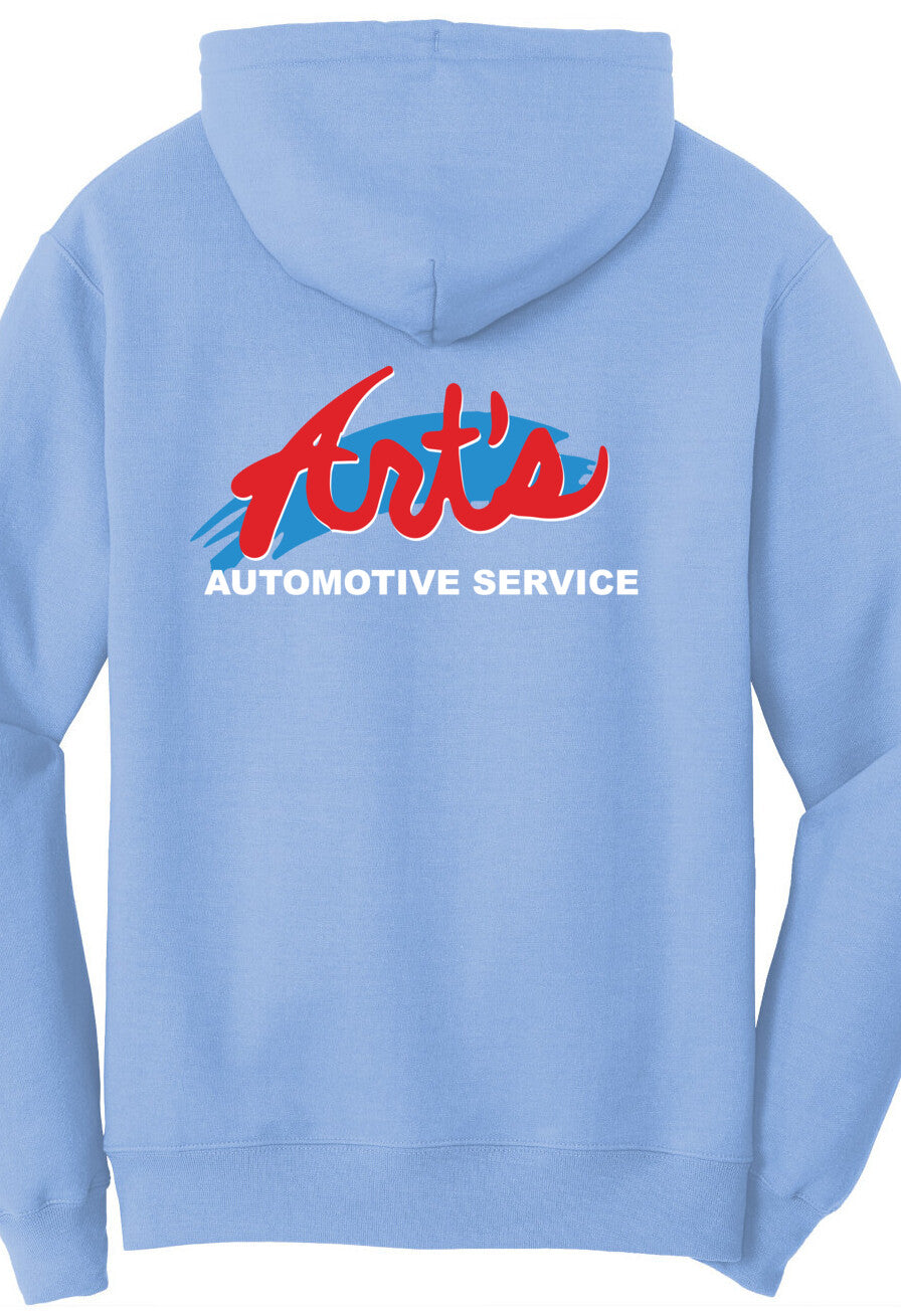 Economy Hoodie - Port & Company Fleece Pullover Hoodie PC78H - Arts Automotive