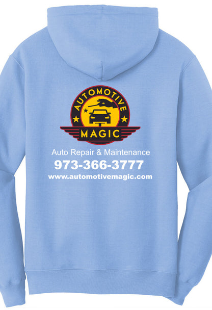 Economy Hoodie - Port & Company Fleece Pullover Hoodie PC78H - Automotive Magic