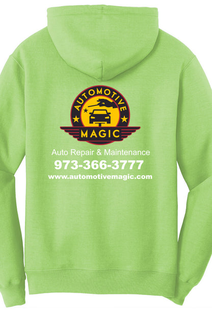 Economy Hoodie - Port & Company Fleece Pullover Hoodie PC78H - Automotive Magic