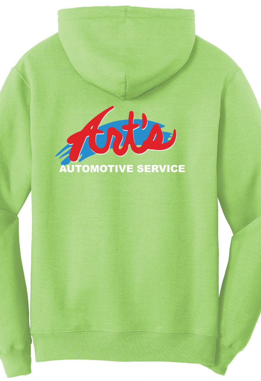 Economy Hoodie - Port & Company Fleece Pullover Hoodie PC78H - Arts Automotive