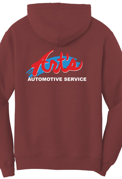 Economy Hoodie - Port & Company Fleece Pullover Hoodie PC78H - Arts Automotive