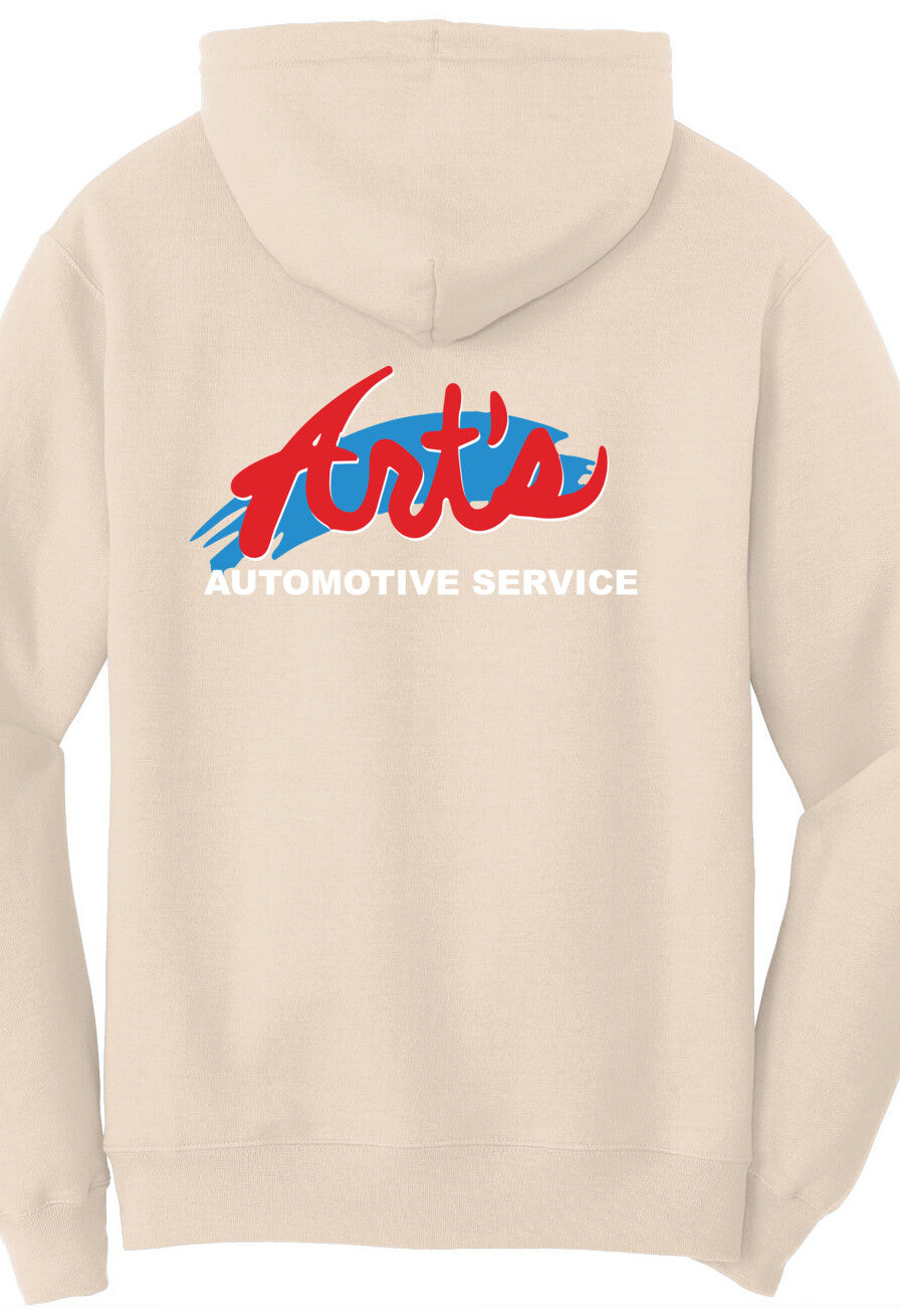 Economy Hoodie - Port & Company Fleece Pullover Hoodie PC78H - Arts Automotive