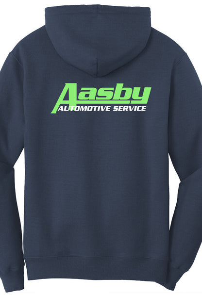 Economy Hoodie - Port & Company Fleece Pullover Hoodie PC78H - Aasby Automotive