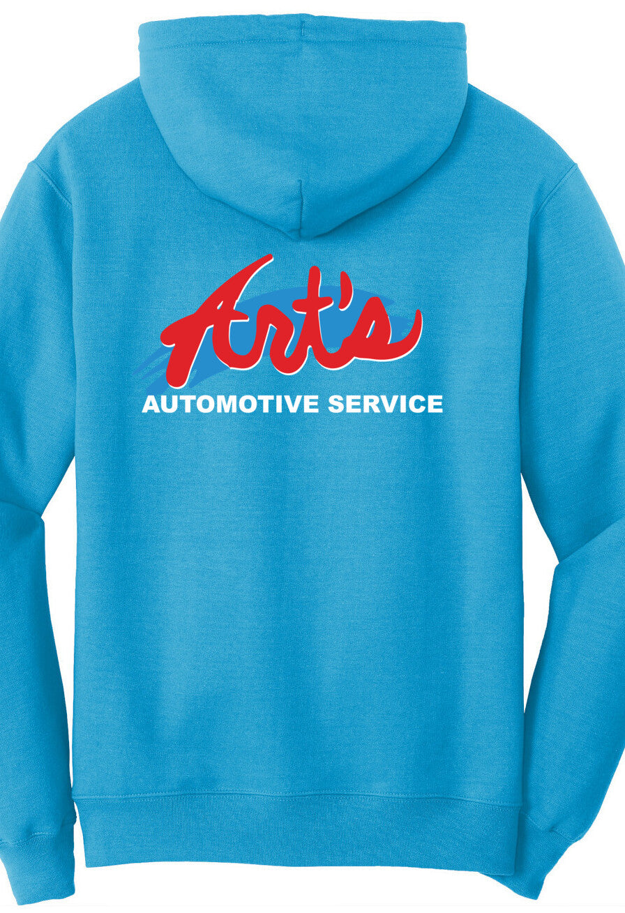 Economy Hoodie - Port & Company Fleece Pullover Hoodie PC78H - Arts Automotive