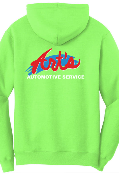 Economy Hoodie - Port & Company Fleece Pullover Hoodie PC78H - Arts Automotive