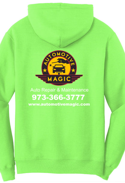 Economy Hoodie - Port & Company Fleece Pullover Hoodie PC78H - Automotive Magic