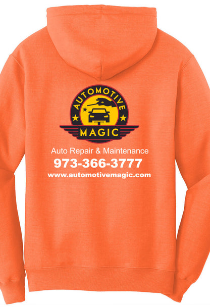 Economy Hoodie - Port & Company Fleece Pullover Hoodie PC78H - Automotive Magic