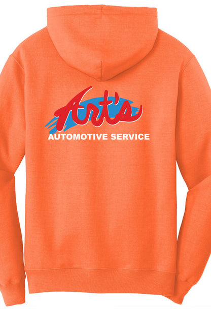 Economy Hoodie - Port & Company Fleece Pullover Hoodie PC78H - Arts Automotive