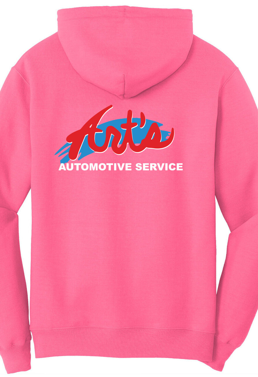 Economy Hoodie - Port & Company Fleece Pullover Hoodie PC78H - Arts Automotive