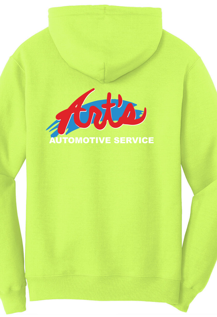 Economy Hoodie - Port & Company Fleece Pullover Hoodie PC78H - Arts Automotive