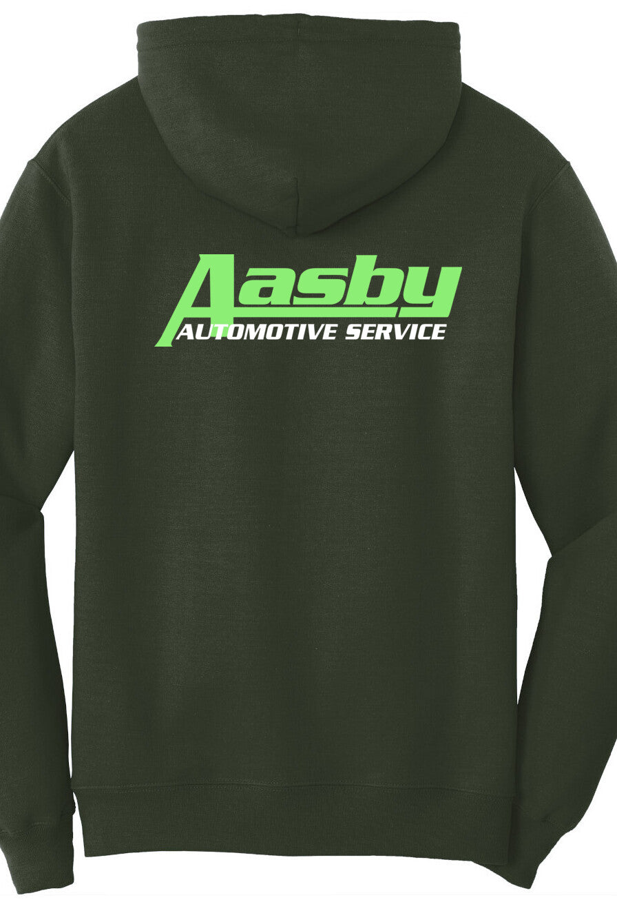 Economy Hoodie - Port & Company Fleece Pullover Hoodie PC78H - Aasby Automotive