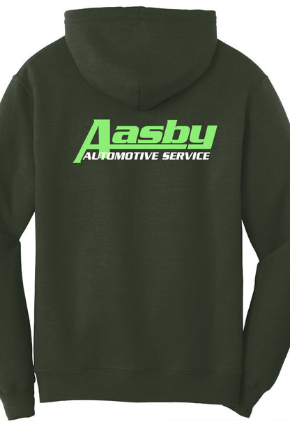 Economy Hoodie - Port & Company Fleece Pullover Hoodie PC78H - Aasby Automotive