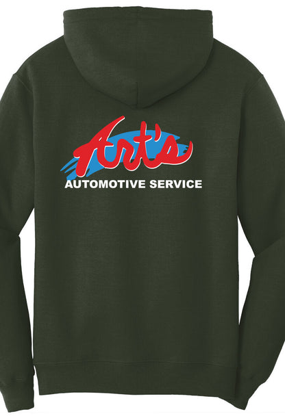 Economy Hoodie - Port & Company Fleece Pullover Hoodie PC78H - Arts Automotive