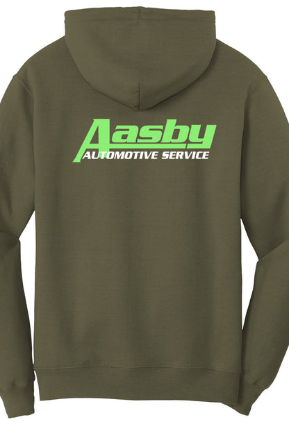 Economy Hoodie - Port & Company Fleece Pullover Hoodie PC78H - Aasby Automotive