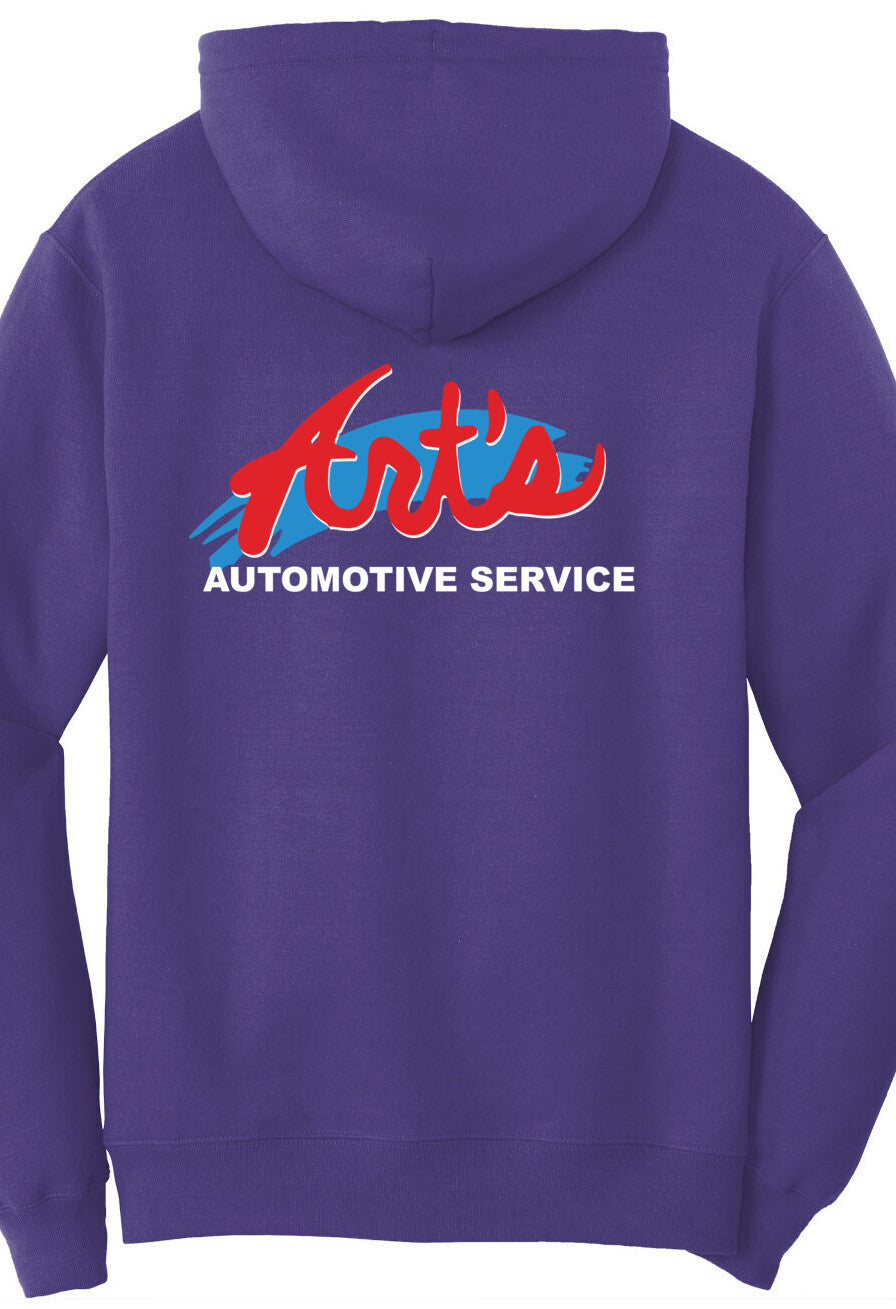 Economy Hoodie - Port & Company Fleece Pullover Hoodie PC78H - Arts Automotive
