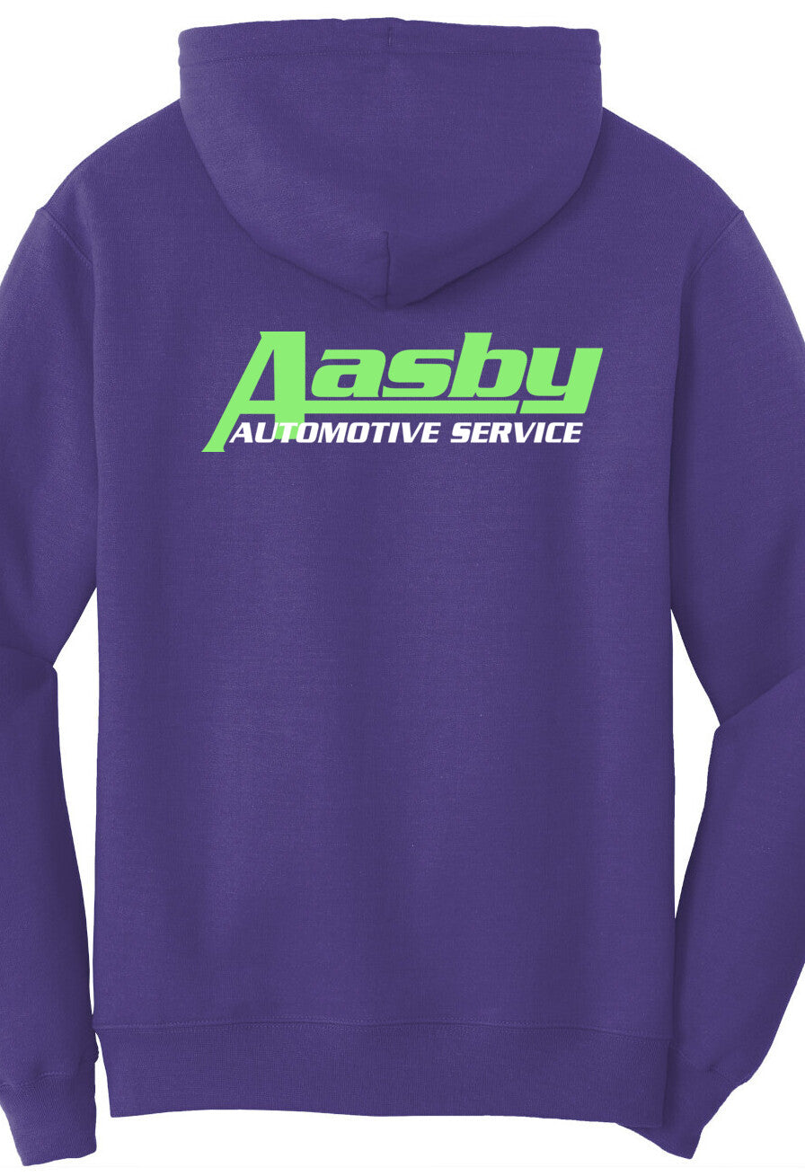 Economy Hoodie - Port & Company Fleece Pullover Hoodie PC78H - Aasby Automotive