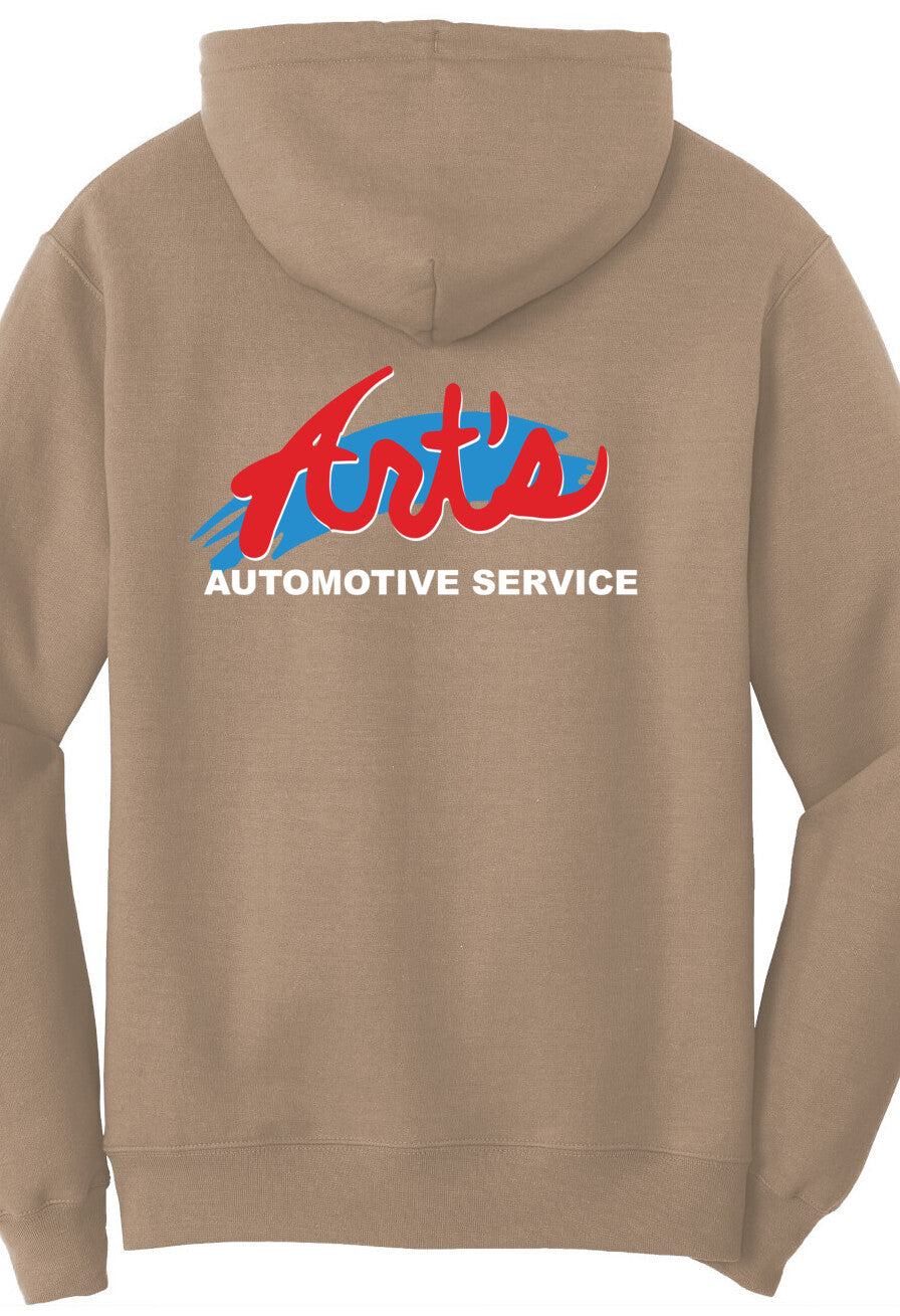 Economy Hoodie - Port & Company Fleece Pullover Hoodie PC78H - Arts Automotive